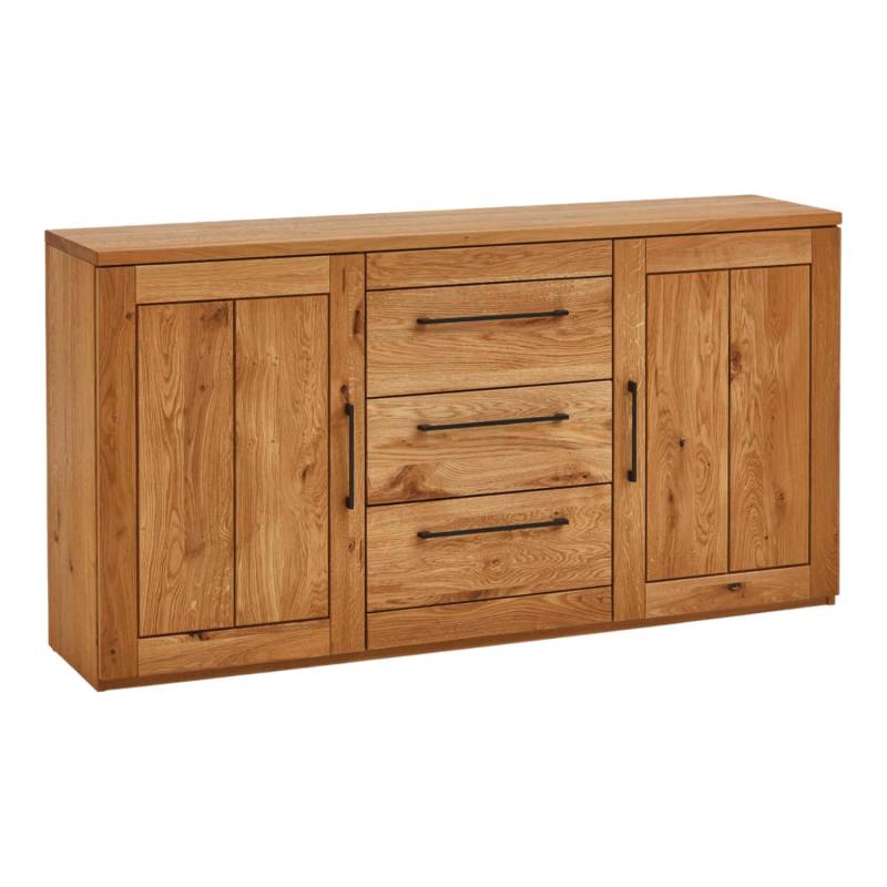 Sideboard Newcastle Charakter-Eiche Leicht Gebürstet Geölt von Niehoff