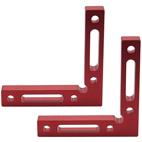 Niejgay 2 Stk. Aluminiumlegierung 90-Grad-Positionierungsquadrate Rechtwinklige Klemmen Holzbearbeitung Zimmermannswerkzeug Eckklemmquadrat Niejgay 2 Stk. Aluminiumlegierung 90-Grad-Positionierungsquadrate Rechtwinklige Klemmen Holzbearbeitung Zimmermannswerkzeug Eckklemmquadrat von Niejgay