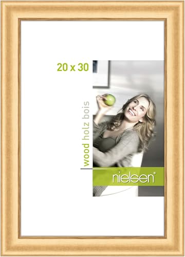 nielsen Holz Bilderrahmen Derby, 20x30 cm, Gold von nielsen