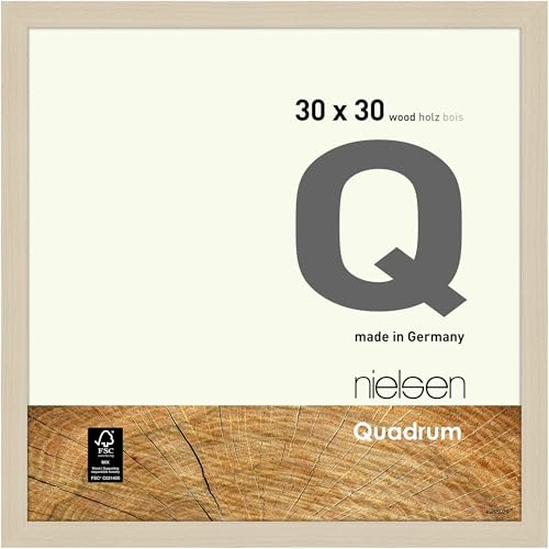 nielsen Holz Bilderrahmen Quadrum, 30x30 cm, Ahorn von nielsen