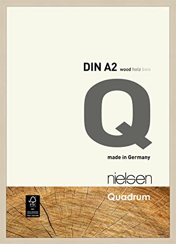 nielsen Holz Bilderrahmen Quadrum, 42x59,4 cm (A2), Ahorn von nielsen