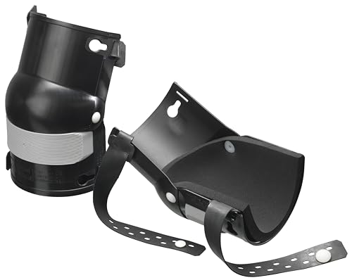 NIERHAUS WOHLTAT Knieschoner - Gelenkschoner (schwarz-grau) mit Zellkautschuk Innenkissen - Knieschutz für Bodenleger Bau Tiefbau Garten Bergbau - Made in Germany, extrem belastbar und wasserdicht von Nierhaus Knieschutz