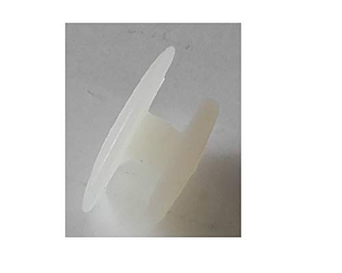 Nierhaus Knieschoner Kunststoff Befestigungsknopf weiß von Nierhaus Knieschutz