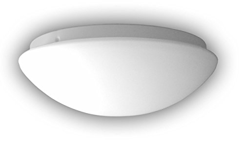 Deckenleuchte rund, Opalglas matt, Ø 30cm von Niermann Standby