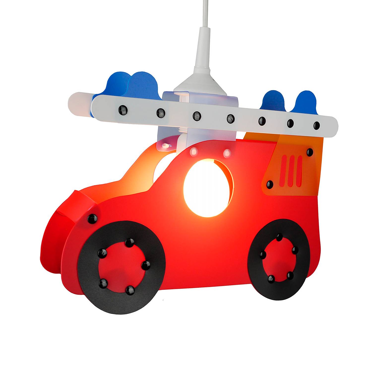 Kinderzimmerleuchte Feuerwehrauto von Niermann Standby