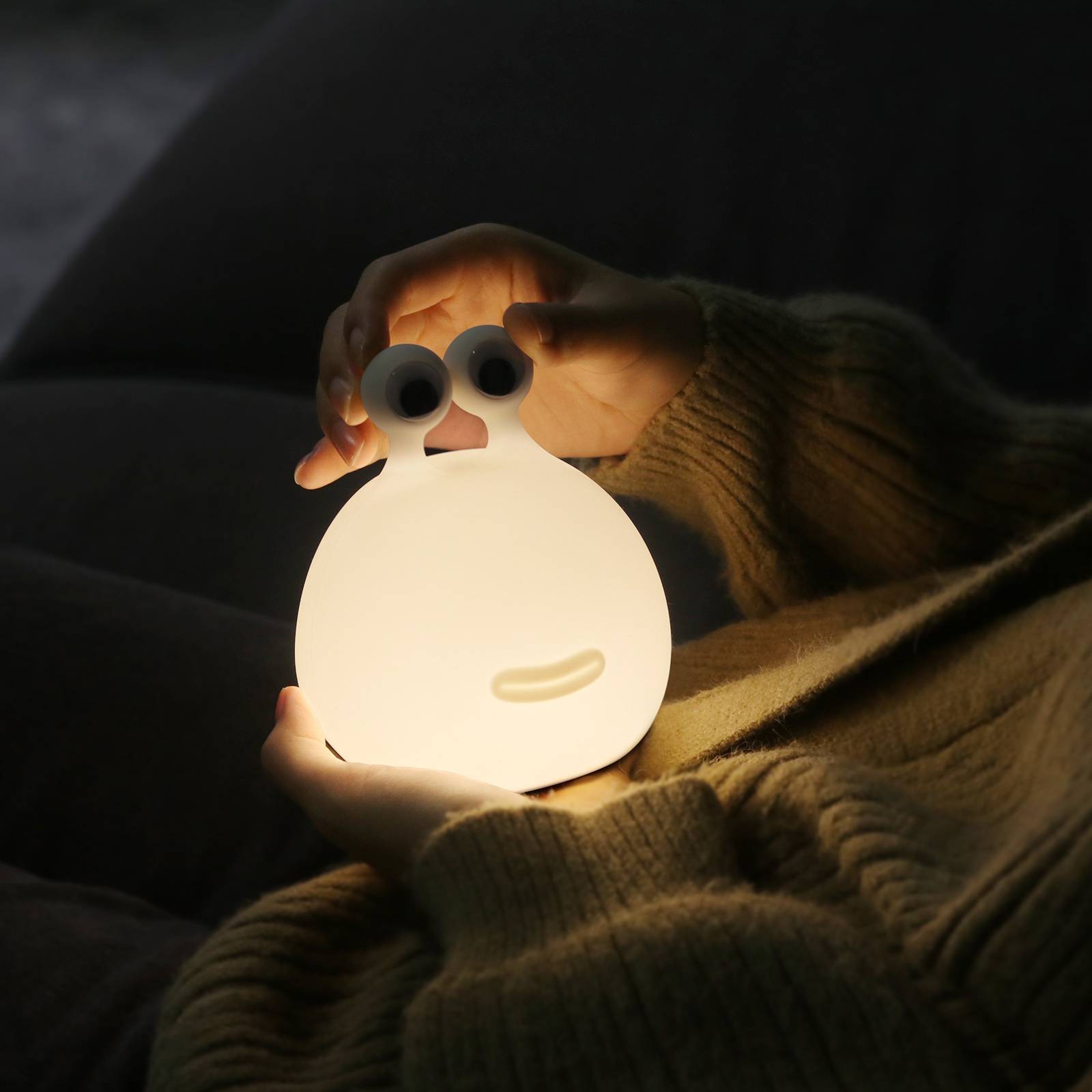 LED-Nachtlicht Momo Moon mit Akku und USB von Niermann Standby