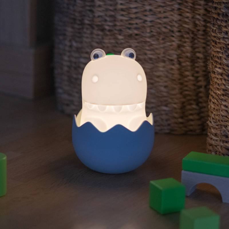 LED-Akku-Nachttischleuchte Diggy Dino, USB, RGBW von Niermann Standby