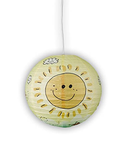 Niermann Standby Papier Pendel Ballon, Sunny, 40 cm 154 von Niermann Standby