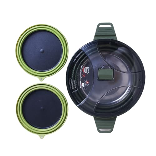 Niesel Camping-Kochset | Tragbares Camping- -Kochgeschirr-Set | hitzebeständiges Silikon-Küchenwerkzeug Utensilien Geschirr für Outdoor-Reisen Rucksackreisen Wanderungen Wohnung von Niesel