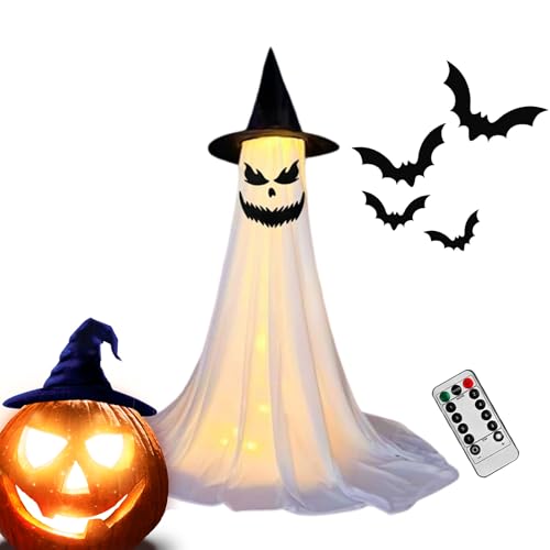 Niesel Halloween Geist Deko Für Außenbereich - LED Leuchtende Geister Für Draußen - Horrorszene Requisite Saisonale Schmuck Für Hausbesitzer Veranstalter Kinder Eltern Niesel Halloween Geist Deko Für Außenbereich - LED Leuchtende Geister Für Draußen - Horrorszene Requisite Saisonale Schmuck Für Hausbesitzer Veranstalter Kinder Eltern von Niesel