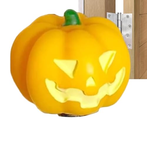 Niesel Magnetische Türscharnieraufsätze, Scharnierkopf-Heimdekoration | Dekorative gruselige magnetische Kürbis-Türdekoration - Halloween-Türscharnierköpfe, dekorativer Aufsatz für Türen, Schränke von Niesel