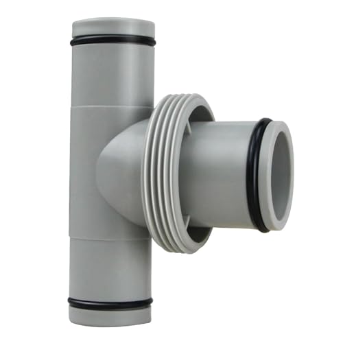Poolschlauchverbinder, T-Stück Schlauchverbinder Pool, geteilter Typ T T-Verbindungsschlauch-Adapterarmaturen, leichter T-Anschlussschlauch-Ersatzadapter Poolfilter Poolschlauchverbinder, T-Stück Schlauchverbinder Pool, geteilter Typ T T-Verbindungsschlauch-Adapterarmaturen, leichter T-Anschlussschlauch-Ersatzadapter Poolfilter von Niesel