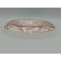 Lachsrosa Flache Schüssel, Obstschüssel-Mittelstück 25cm von NiffleLtd