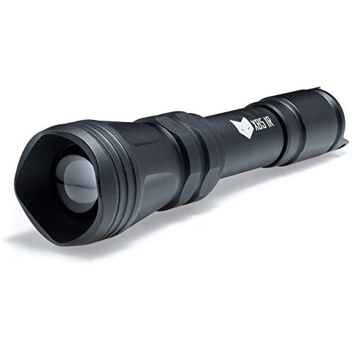 Nightfox Infrarot-Taschenlampe XB5, 850nm Wellenlänge, IR-Strahler Strahlt Unsichtbares Licht aus, nur zur Verwendung mit Nachtsichtgeräten, 5W LED, Schnellfokus, Dimmbar von Nightfox