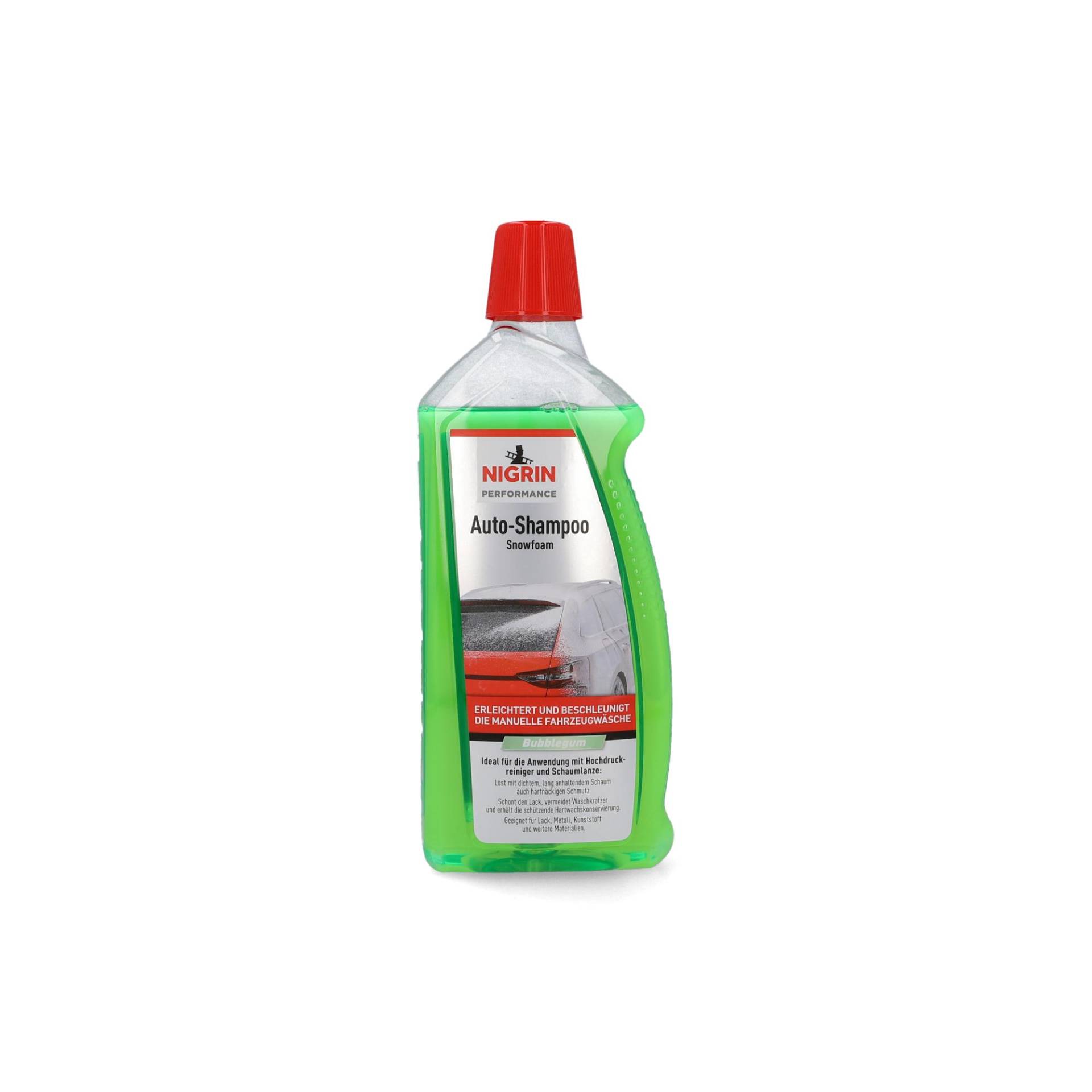 Nigrin Auto-Shampoo 'Performance SnowFoam' 1 l mit Bubblegum-Duft Nigrin Auto-Shampoo 'Performance SnowFoam' 1 l mit Bubblegum-Duft von Nigrin
