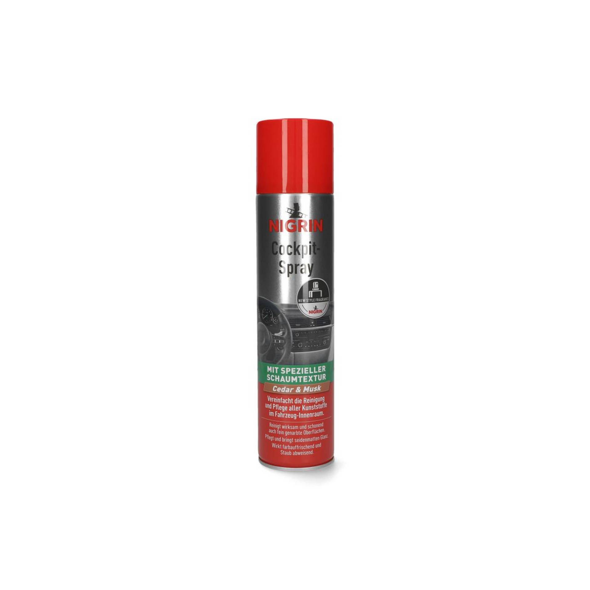 Nigrin Cockpitspray Cedar/Musk 400 ml Nigrin Cockpitspray Cedar/Musk 400 ml von Nigrin