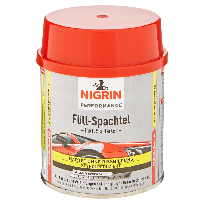 Nigrin Füllspachtel "Performance" hellgrau 250 g von Nigrin