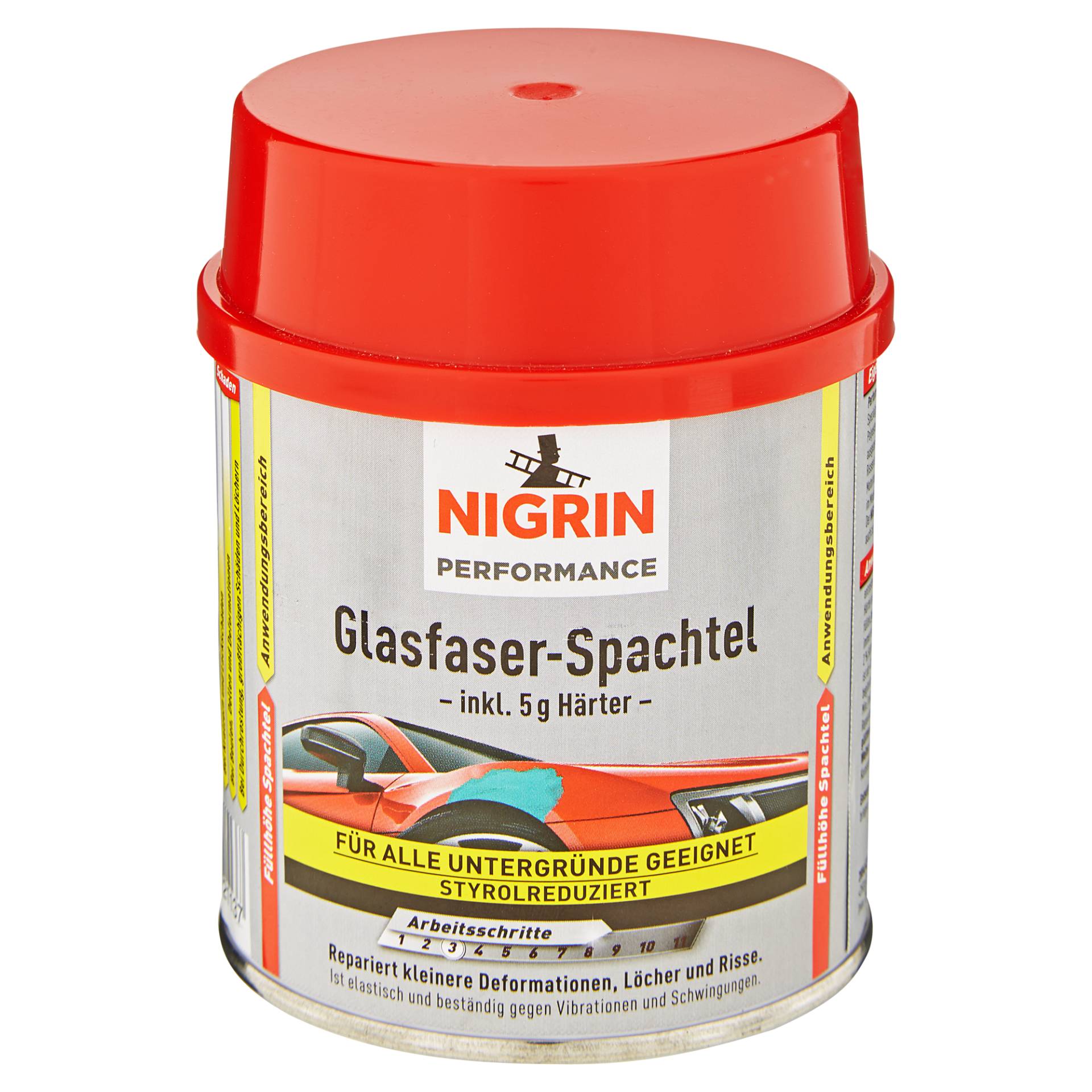 Nigrin Glasfaserspachtel "Performance" grün 250 g Nigrin Glasfaserspachtel "Performance" grün 250 g von Nigrin