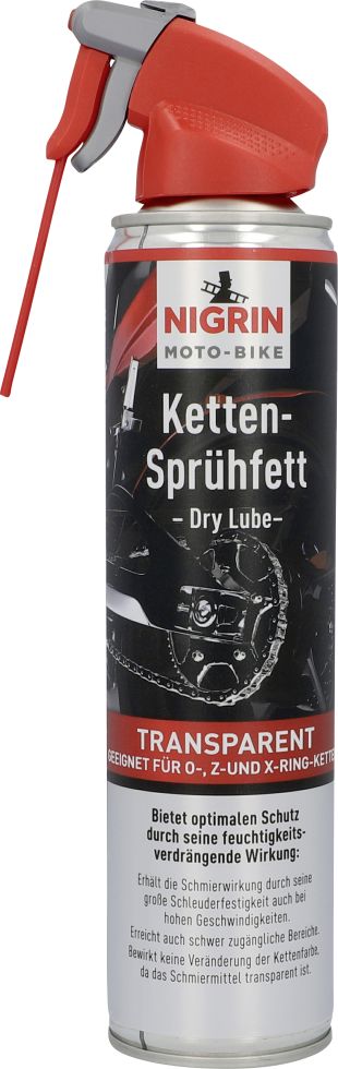 Nigrin MOTO-BIKE Ketten-Sprühfett DryLube 400ml von Nigrin