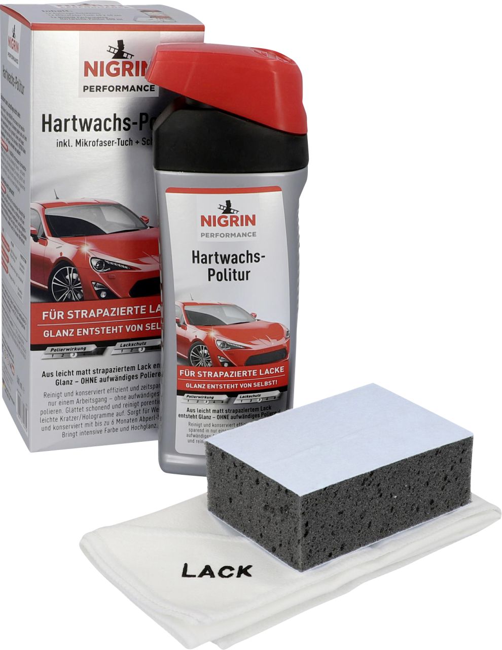 Nigrin Performance Hartwachs-Politur Turbo 500ml von Nigrin