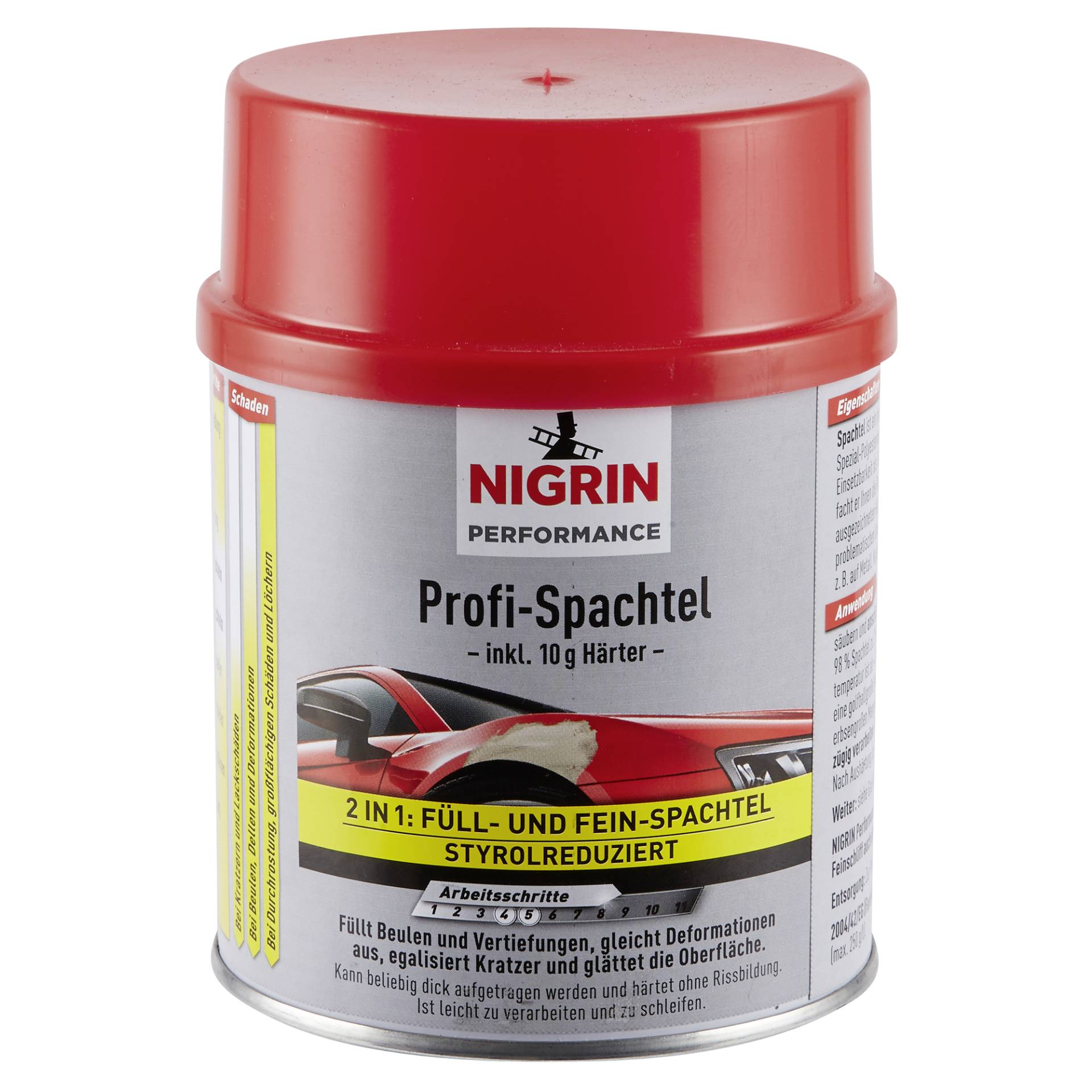 Nigrin Profi-Spachtel 490g inkl. 10g Härter Nigrin Profi-Spachtel 490g inkl. 10g Härter von Nigrin