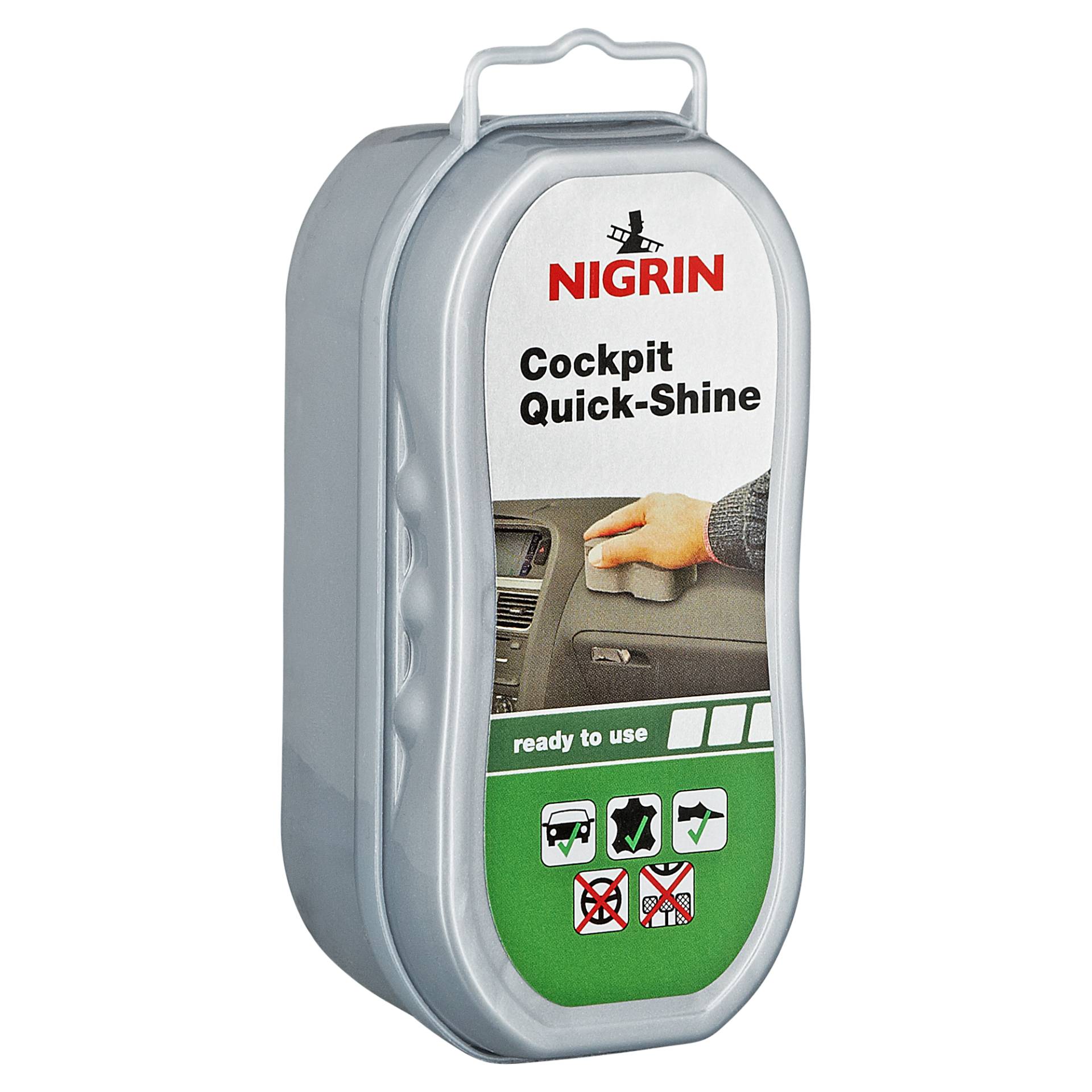 Nigrin Reinigungsschwamm Cockpit-Quick-Shine Nigrin Reinigungsschwamm Cockpit-Quick-Shine von Nigrin