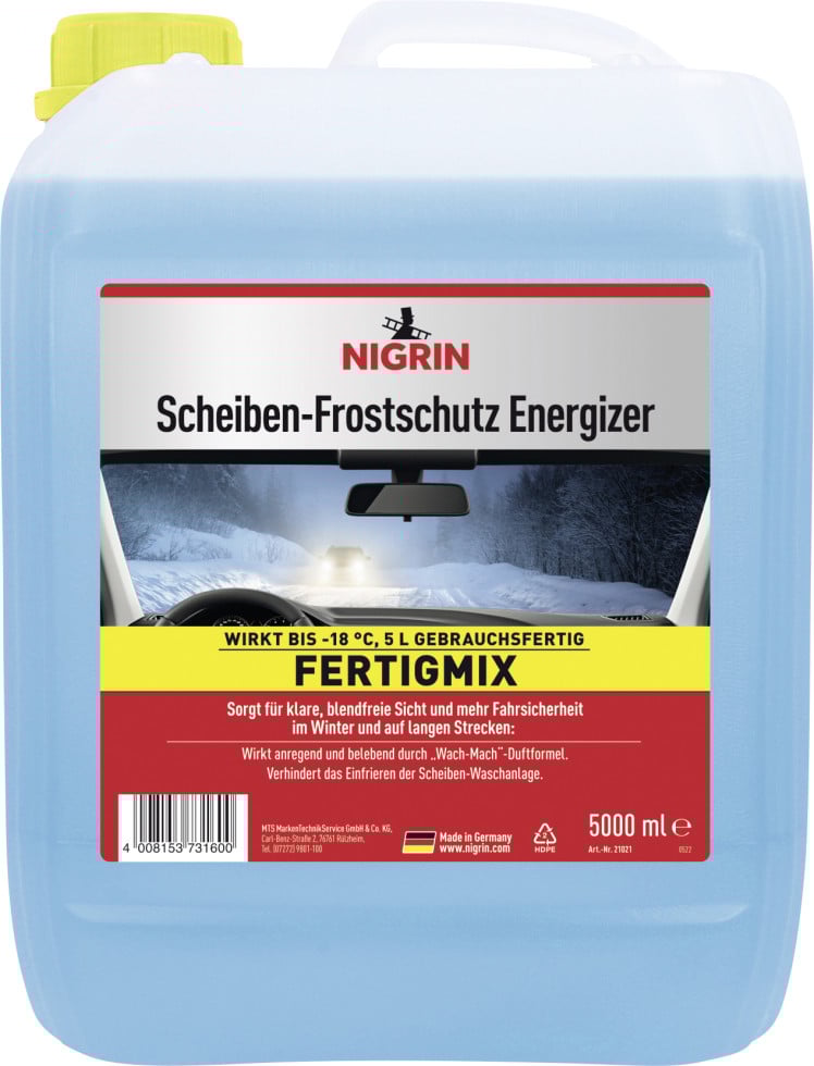 Nigrin Scheibenfrostschutz Energizer Fertigmix -18°C 5L von Nigrin