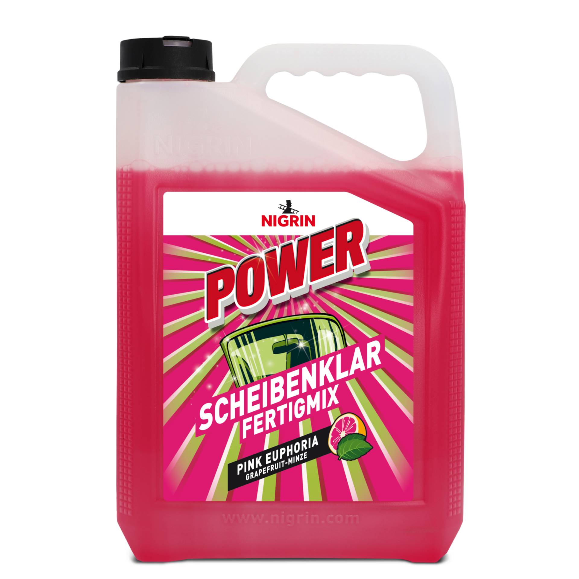 Nigrin Scheibenklar 'Power' Fertigmix Grapefruit-Minze 5 l Nigrin Scheibenklar 'Power' Fertigmix Grapefruit-Minze 5 l von Nigrin