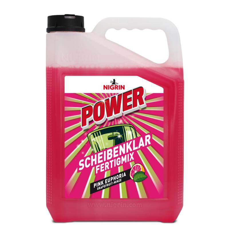 Nigrin Scheibenklar 'Power' Fertigmix Grapefruit-Minze 5 l von Nigrin
