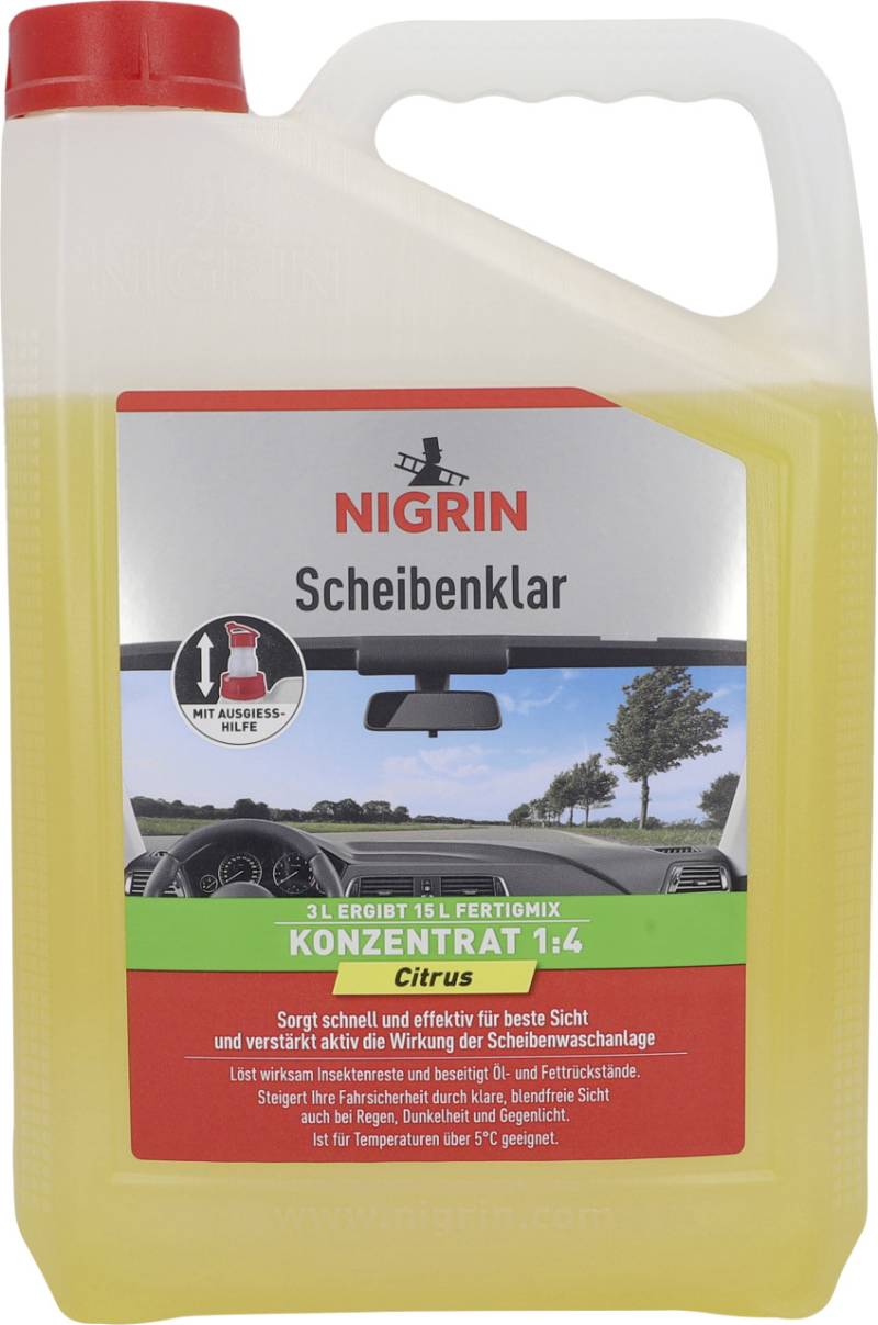 Nigrin Scheibenreiniger Konzentrat 1:4 Citrus 3 L von Nigrin