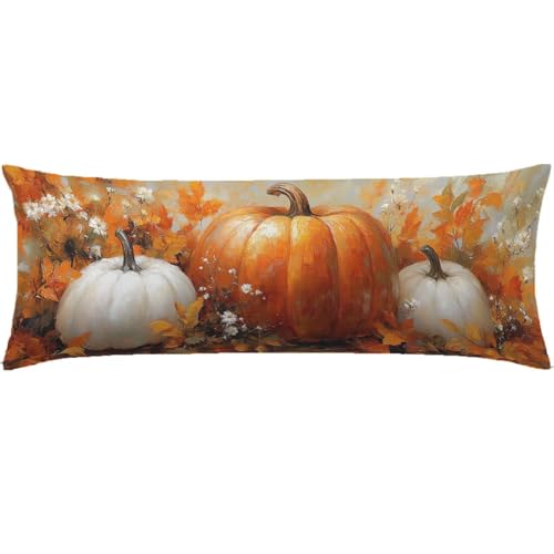 Kissenbezug 50 x 150 Seitenschläferkissen Bezug Gebranntes Orange Kopfkissenbezug Beige Super Weich Doppelseitig Drucken Langes Kissen mit Unsichtbarem Reißverschluss Pillow Case Sofa Bett Deko Q-173 Kissenbezug 50 x 150 Seitenschläferkissen Bezug Gebranntes Orange Kopfkissenbezug Beige Super Weich Doppelseitig Drucken Langes Kissen mit Unsichtbarem Reißverschluss Pillow Case Sofa Bett Deko Q-173 von Nigsnxng