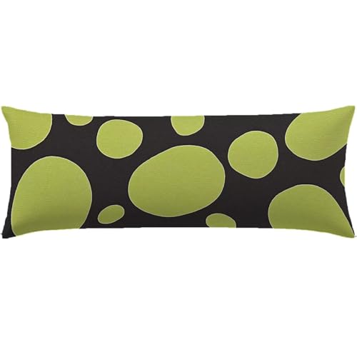 Seitenschläferkissen Bezug 30 x 90, Türkis Kissenbezug 30 x 90 Seitenschläferkissen Schwarz Samt Schlafkissen Seitenschläfer Verbessern Sie Schlafqualität für Wohnzimmer Schlafzimmer Sofa Bett Q-50 von Nigsnxng