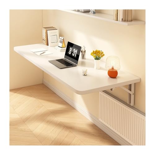 NihaoWXM Wandklapptisch Schreibtisch 60 * 40CM Klappbarer Wand-Schreibtisch Computertisch(White) von NihaoWXM