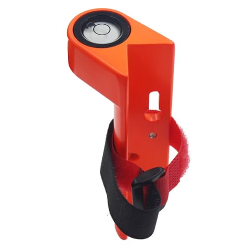 Nihcora 1 Stück Verstellbarer Höhenmesser, Horizontale Wasserwaage, Spezielle Aluminium-Bubble für Turmmesser, Rechtwinkliger 90-Grad-Wasserwaage von Nihcora