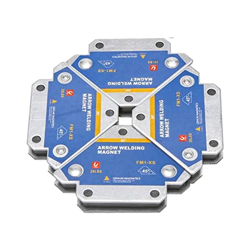 Nihcora 4 StüCk 50 Kg Magnetische SchweißHalter LöTmagnet SchweißFixierer Positionierer Ferrithaltehilfsortungswerkzeuge von Nihcora