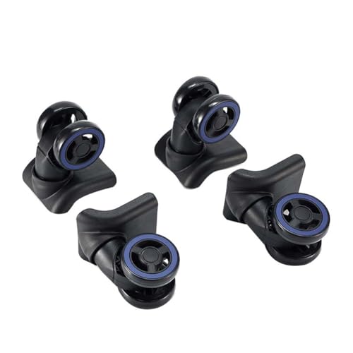 Nihcora 4-Teiliges Gepäckrollen-Set für Koffer, Zweireihige Rollen, Hardware-Reparaturset, Hochleistungsrollen, 360° Drehbare Rollen Nihcora 4-Teiliges Gepäckrollen-Set für Koffer, Zweireihige Rollen, Hardware-Reparaturset, Hochleistungsrollen, 360° Drehbare Rollen von Nihcora