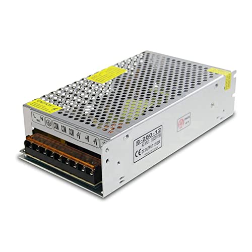 Nihcora DC 12V 20A 240W Netzteil Transformator Schalter AC 110V / 220V auf DC 12V 20Amp Schaltadapter Konverter LED(20A) von Nihcora