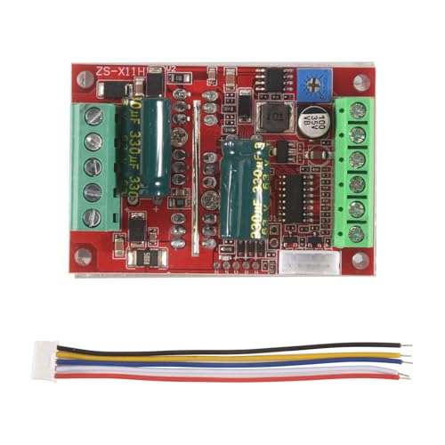 Nihcora DC 6-60 V, 400 W BLDC, Dreiphasiger Bürstenloser Gleichstrommotor-Controller, PWM-Hall-Motorsteuerungs-Treiberplatine, 12 V, 24 V, 48 V von Nihcora