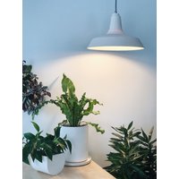 Moderne Bauernhaus Pendelleuchte, Keramik Durchscheinende Porzellan Beleuchtung von NiikCreativeCo