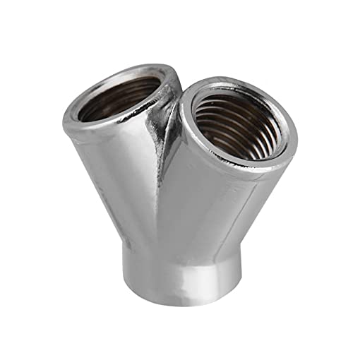 3-Wege-Y-Verteiler Crossover-Kupplung, PC-Flüssigkeitskühlungs-Fitting-Adapter G1/4 "Innengewinde 3-Wege-Y-Verteiler-PC-Wasserkühlungs-Fitting-Anschluss von Niiyen