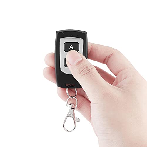 Drahtlose Fernbedienung, Festfrequenz-Fernbedienung mit Ev1527-Code, 433 MHz 1~4 Kanal RF Wasserdichter drahtloser Fernbedienungssender(2 Tasten) von Niiyen