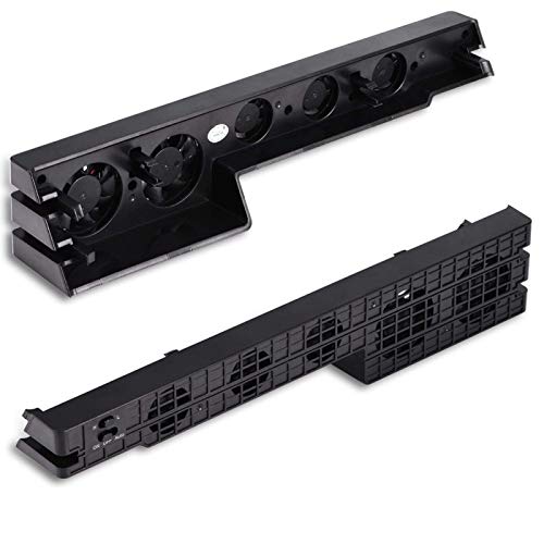 Lüfter für PS4 Pro-Konsole mit USB-zu-DC-Kabel, automatischer Lüfter mit konstanter Temperatur, 5 Kühlgebläse Super Turbo Temperaturregelung Lüfterkühler für Playstation Lüfter für PS4 Pro-Konsole mit USB-zu-DC-Kabel, automatischer Lüfter mit konstanter Temperatur, 5 Kühlgebläse Super Turbo Temperaturregelung Lüfterkühler für Playstation von Niiyen