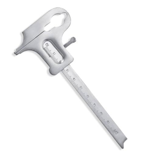 Messschieber Edelstahl Zahnarzt Messschieber Kieferorthopädie Techniker Messlineal Messwerkzeug 0,1 Bis 100 Für Zahnmedizinischen Gebrauch Schmuck von Niiyen