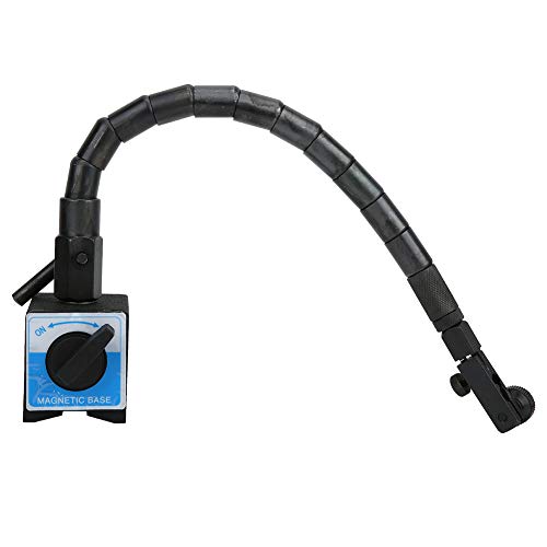 Messuhrhalter, Messuhr Magnetfuß, Magnetfuß Flexibler Halter Universal Test Indicator Magnethalter 588N 364mm lang von Niiyen