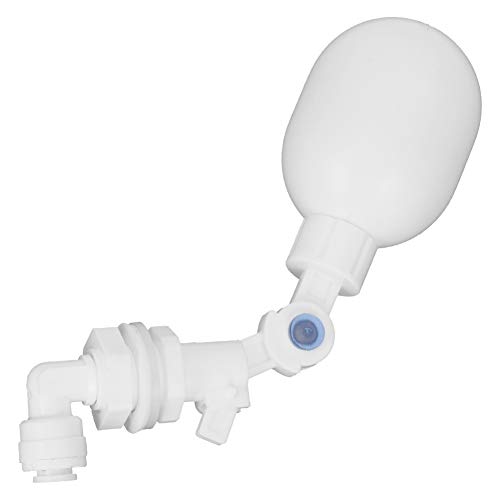 Niiyen 3/8 "Mini-Schwimmerventil, Mikro-Schwimmerventil, Mini-Kunststoff-Einstellbares Schwimmerventil, Mikro-Schwimmerventil passend für Aquarium RO DI Umkehrosmose-System von Niiyen