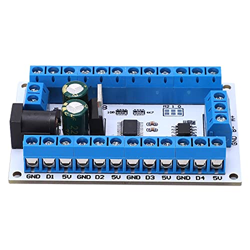 Niiyen Elektronische Komponente, Sensormodul 8‑Kanal R4DCB08 Platine RS485 DS18B20 für Bildschirmschreiber SPS 6‑24 V von Niiyen