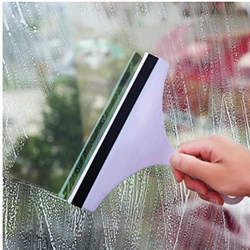 Niiyen Fensterreinigung Badezimmer Fliesenwischer Glasreiniger, 21 × 22 cm, Glasreiniger Fensterwischer Bodenfliesenreinigung Autoklinge Bürstenreinigungswerkzeug für Badezimmer von Niiyen