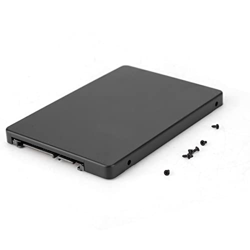 Solid State Drive Adapter, NGFF SSD auf 2,5 Adapterkartengehäuse, NGFF SSD Solid State Drive auf 3 Riser Adapter Konverterkarte für Connect Desktop Laptop(Black) von Niiyen