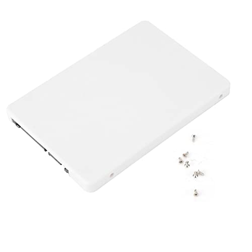 Solid State Drive Adapter, NGFF SSD auf 2,5 Adapterkartengehäuse, NGFF SSD Solid State Drive auf 3 Riser Adapter Konverterkarte für Connect Desktop Laptop(Weiß) von Niiyen