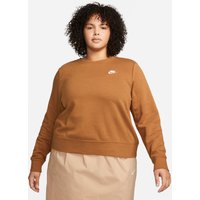 Nike Sportswear Sweatshirt "CLUB FLEECE WOMENS CREW-NECK SWEATSHIRT (PLUS SIZE)" von Nike Sportswear